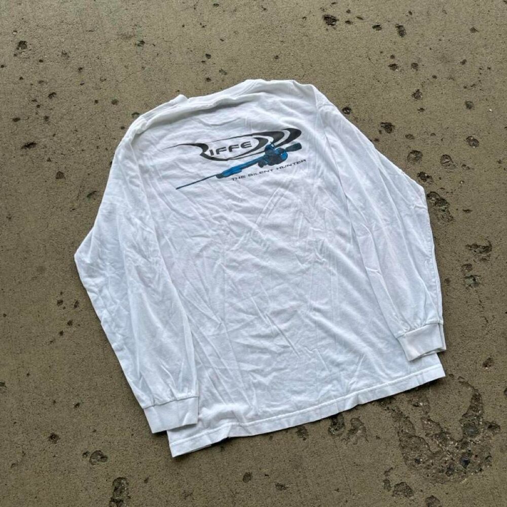 2000s Rifle Streetwear Y2K Graphic Longsleeve Shirt
